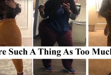 Nigerian Woman Shows Tommy Sotomayor How Her Butt Got So Big That She Had To Have Surgery To Get It Reduced! (Video)