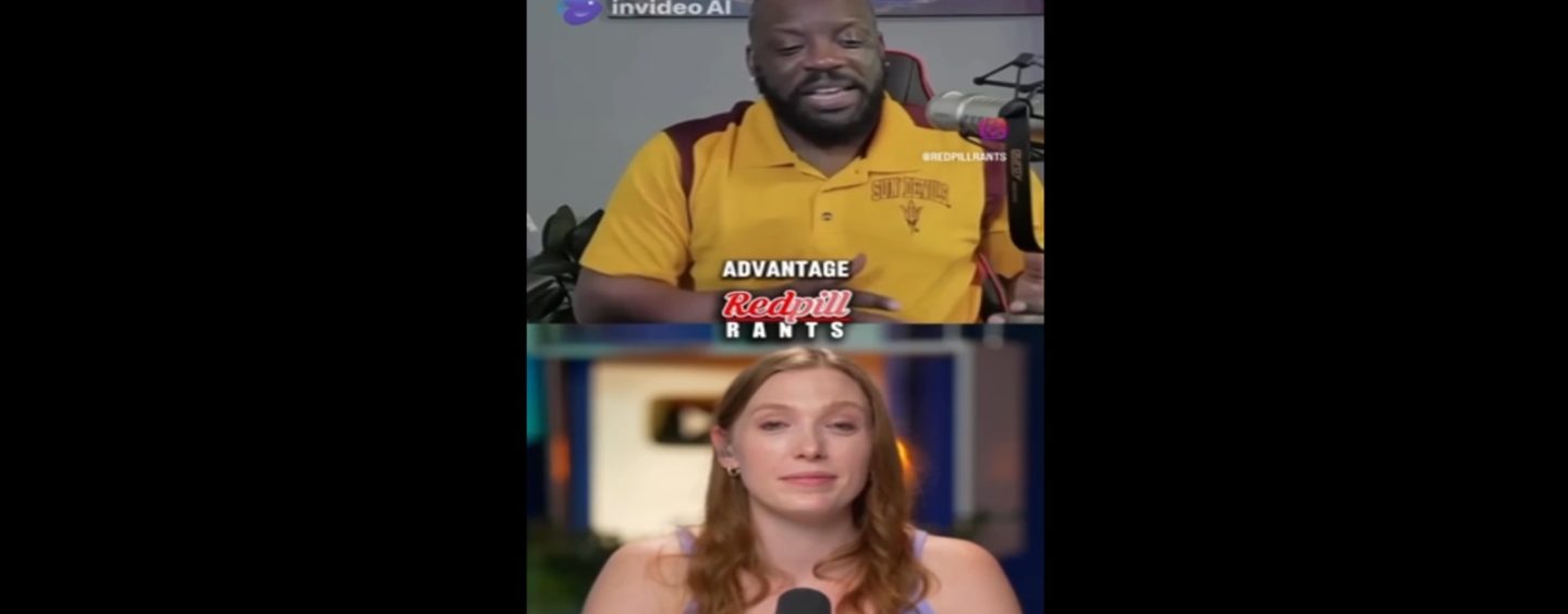 Tommy Sotomayor Explains To Pearl Davis Why Men Protect Women But Women Wont Do The Same! (Video Outtake)