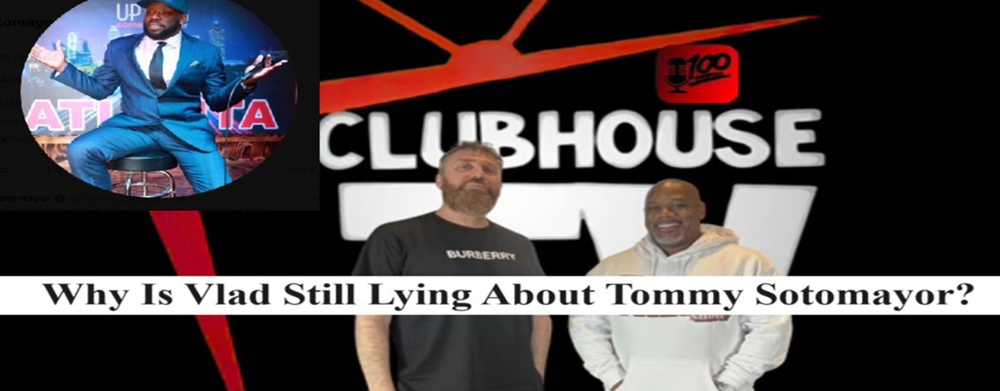 Tommy Sotomayor Responds To DJ Vlad Telling Wack100 The Real Reason He Didn’t Drop The Their Interview! (Live Broadcast)