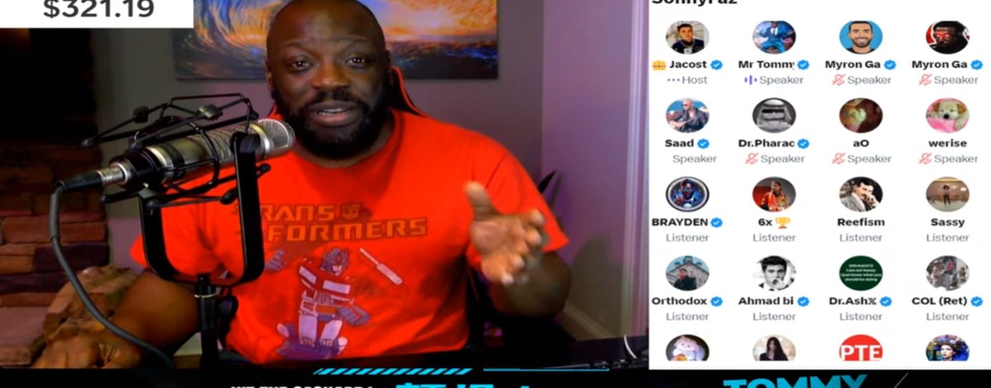 The Rogue Streamers, Tommy Sotomayor, Sneako, Myron ETC Are We Neglecting The Mental Health Of Men? (Live Broadcast)