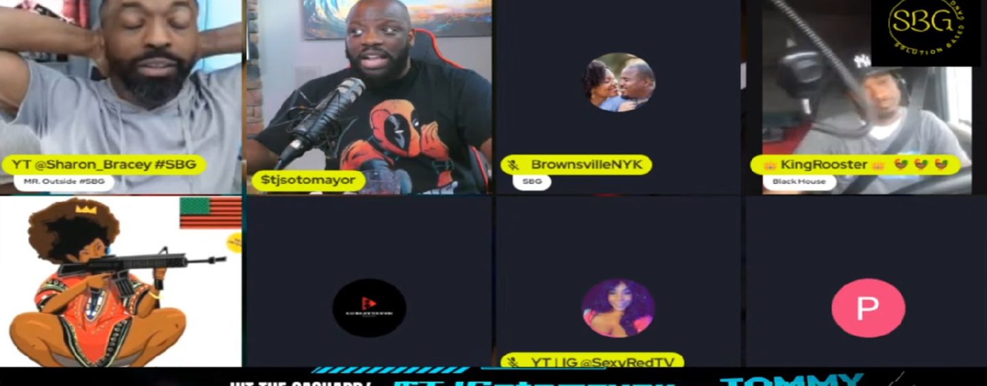 Surprised A YouTuber Named Sharon, Who Has Hoes & SIMP Niggaz On His Show Trying To Jump Tommy Sotomayor! (Live Twitter Replay)