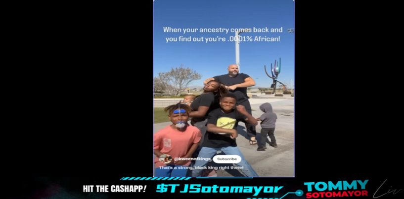 She Says That Her White Husband Is A Black King! Is This Coon Behavior Or Just Fun? (Video)