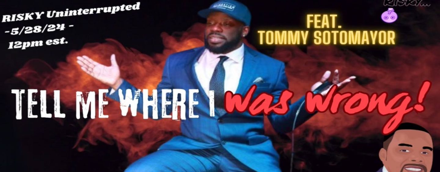 DJ Hamp Of YouTube Interviews Tommy Sotomayor & Pisses His Black Female Audience Off! (Live Broadcast Replay)