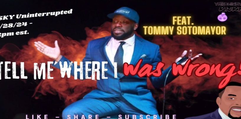 DJ Hamp Of YouTube Interviews Tommy Sotomayor & Pisses His Black Female Audience Off! (Live Broadcast Replay)
