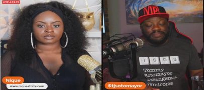 Tommy Sotomayor Gets Grilled On His Views of Black Women By Monique From Nique At Nite YouTube (Video)