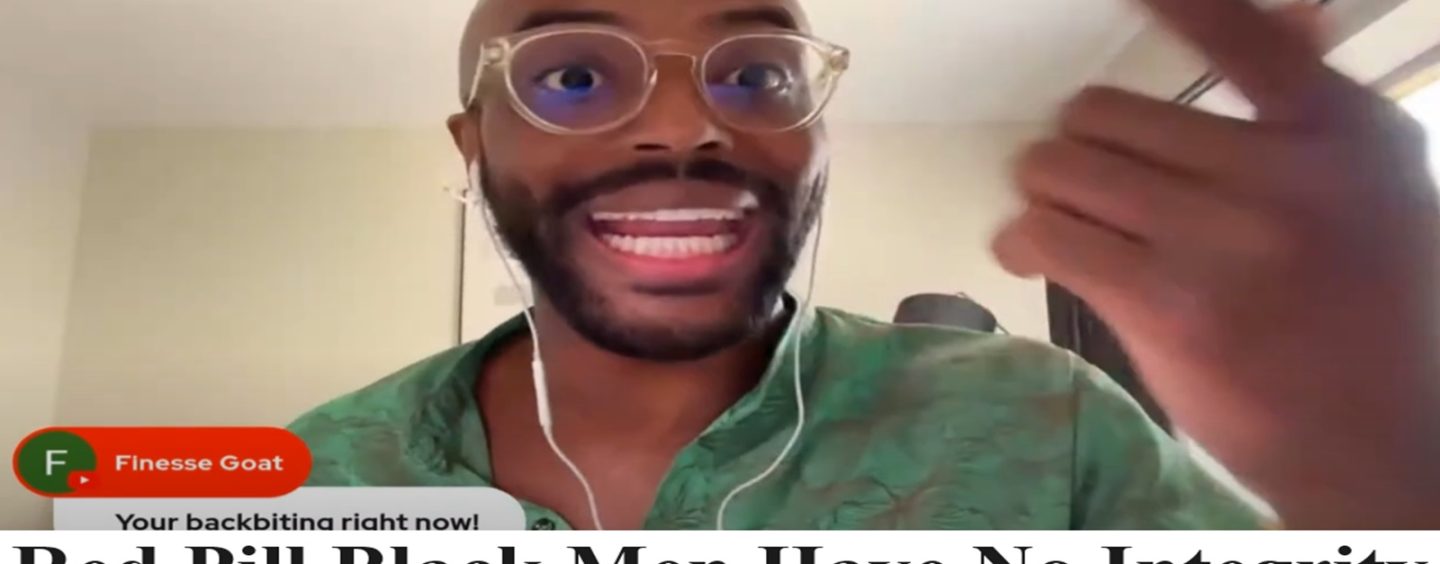 Red Pill Black Men Are Literally No Different Than The Women They Claim To Hate! (Live Broadcast)