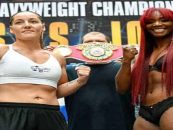 Boxer Claressa Shields Shows World How Classless Even World Class Black Female Athletes Are During Weigh In! (Video)