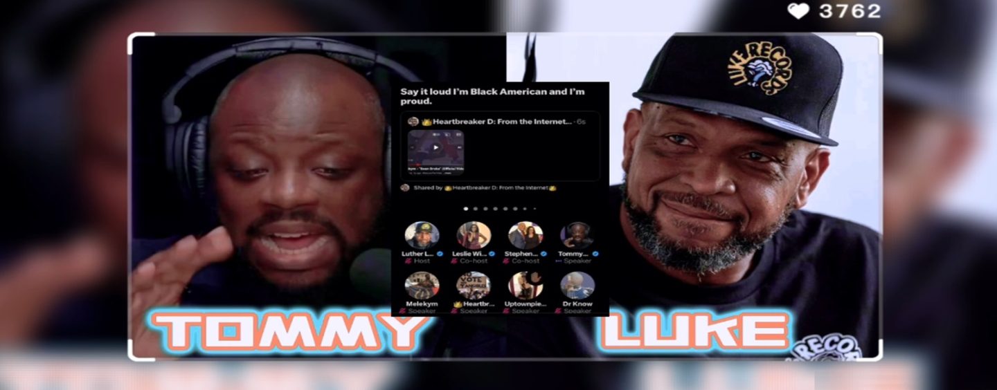 Tommy Sotomayor Finally Gets To Talk To Uncle Luke Then Regrettably This Happens! (Twitter Space Video)