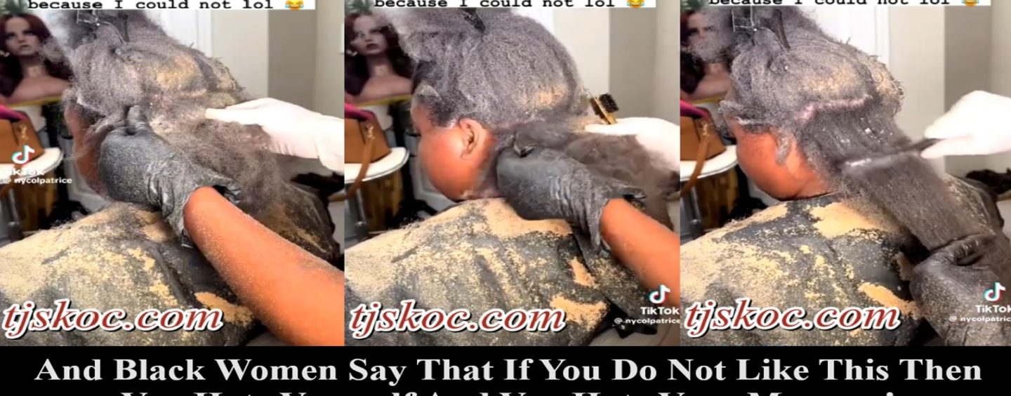 Ever Wondered What Black Women’s Hair Look Like When The Weave Comes Out? Well, Prepare To Be Sick! (Video)