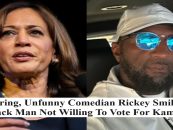 Dress Wearing Comedian ‘Rickey Smiley’ Cries Defending Kamala Harris Against Black Men Not Voting 4 Her!  (Live Broadcast)