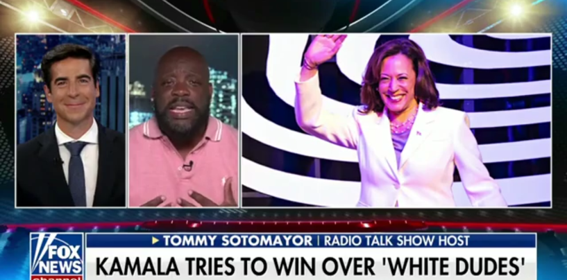 Tommy Sotomayor With Jesse Watters Discussing The Merits Of White Dudes For Kamala Harris! (Video)