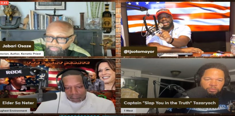 Tommy Sotomayor Debates Jabari Osaze: Who Is The Better Candidate, Kamala Harris Or Donald Trump? (Video Replay)