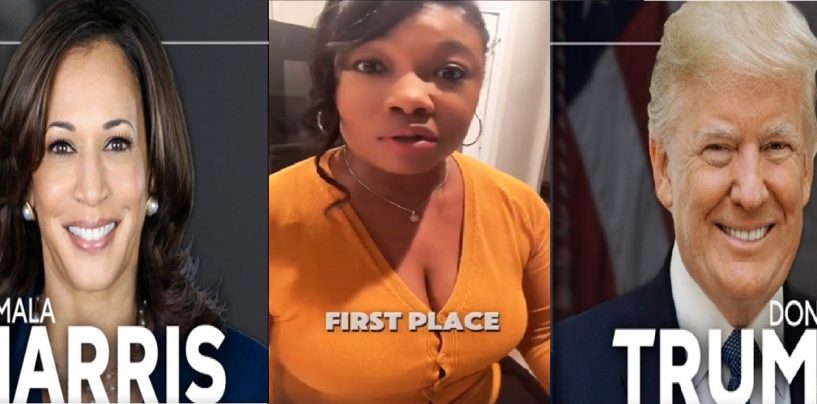 Busty Black Beauty Breaks down Trump Vs Harris Policies In An Easy To Understand Video! (Video)