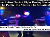 White Cops Can’t Believe How Stupid Black Women Act With Kids Threatening Store Employee! (Live Broadcast)