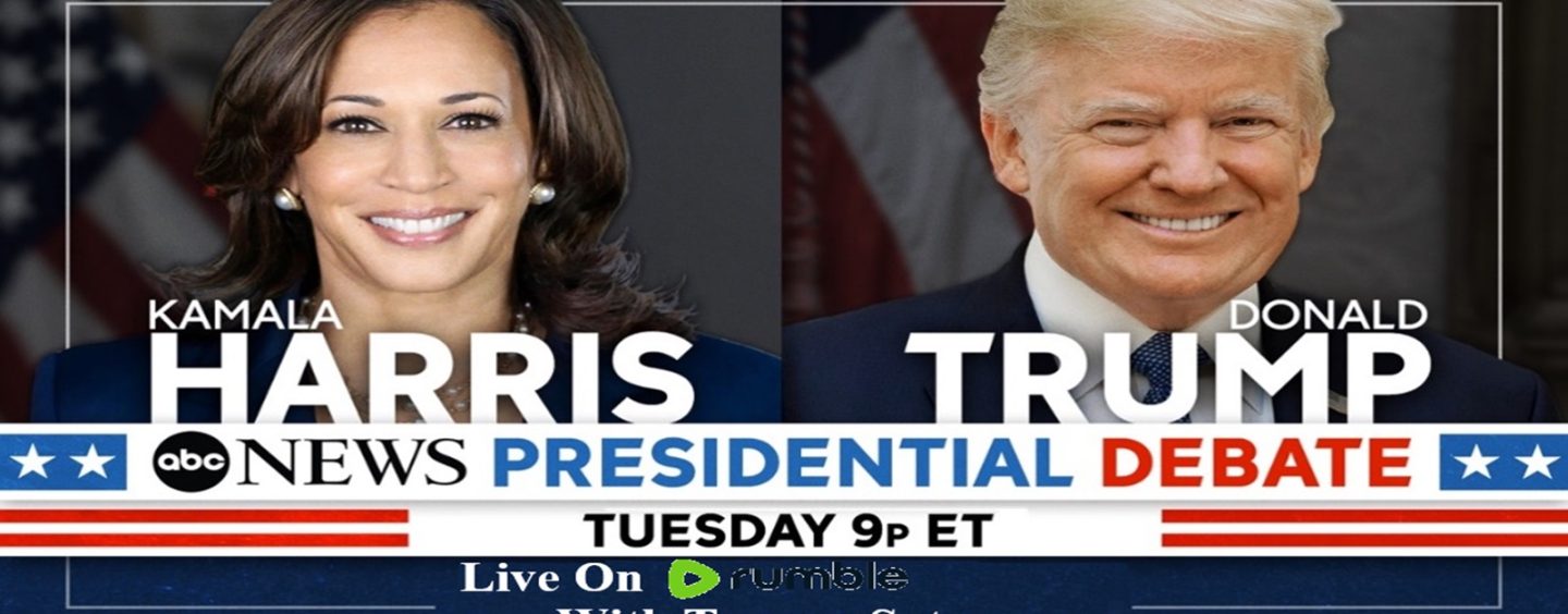 Kamala Harris Vs Donald Trump! Debate 2024 Live With Tommy Sotomayor! (Live Broadcast)