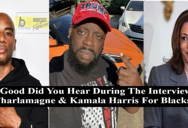 Tommy Sotomayor Reviews Interview Between Kamala Harris & Charlamagne On Her Pitch To Black Voters! (Live Broadcast)