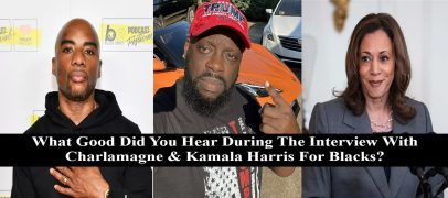 Tommy Sotomayor Reviews Interview Between Kamala Harris & Charlamagne On Her Pitch To Black Voters! (Live Broadcast)