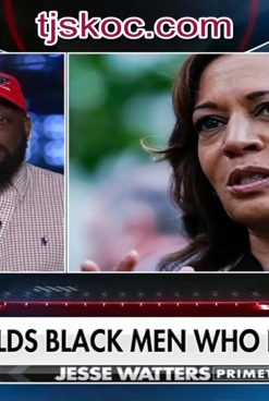 Is Kamala Harris Losing The Black Male Vote? Tommy Sotomayor & Jesse Watters Discuss! (Video)