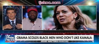 Is Kamala Harris Losing The Black Male Vote? Tommy Sotomayor & Jesse Watters Discuss! (Video)