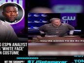 Pro Black ESPN Host Ryan Clark Dresses Up In Whiteface During Halloween And There Is No Backlash, Why? (Video)