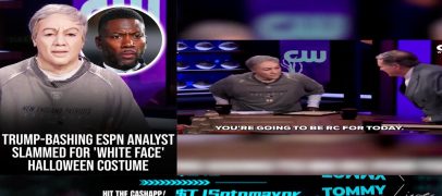 Pro Black ESPN Host Ryan Clark Dresses Up In Whiteface During Halloween And There Is No Backlash, Why? (Video)