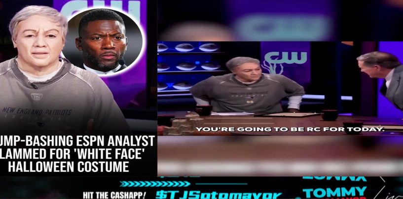 Pro Black ESPN Host Ryan Clark Dresses Up In Whiteface During Halloween And There Is No Backlash, Why? (Video)