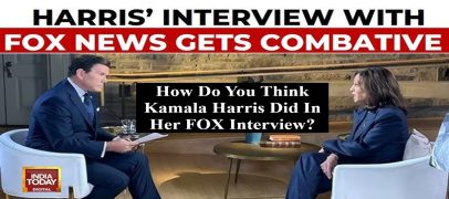 How Do You Think That Kamala Harris Did On Her Fox Interview? (Live Broadcast)