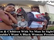 Black Kids With No Father In Sight Try To Stop Cops From Arresting Disrespectful Dyke-Friend! (Live Broadcast)