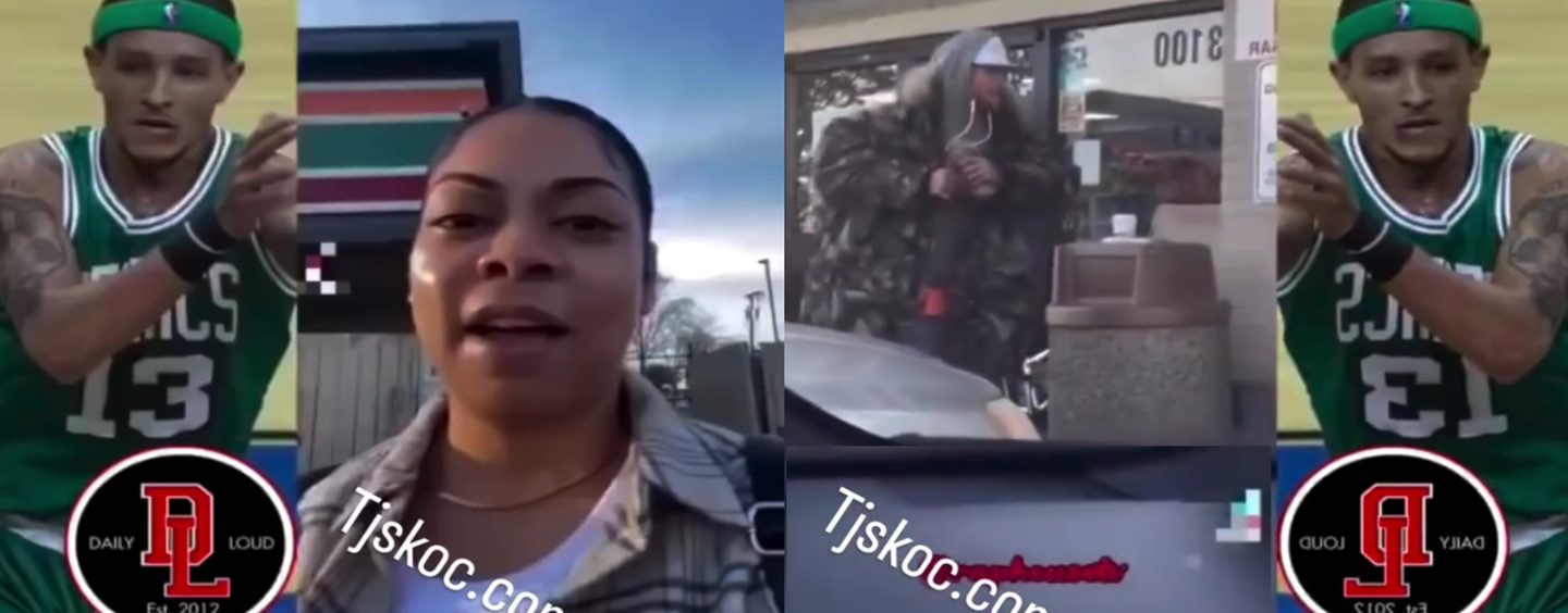 Black Woman Gleefully Reports Seeing Former NBA Player, Delonte West,  At 7 11 Having A Mental Break Down! (Video)