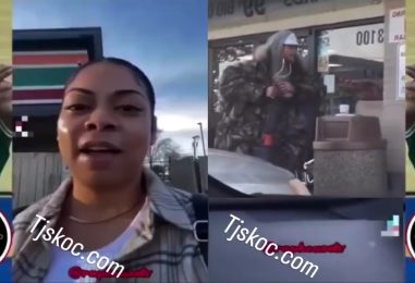 Black Woman Gleefully Reports Seeing Former NBA Player, Delonte West,  At 7 11 Having A Mental Break Down! (Video)