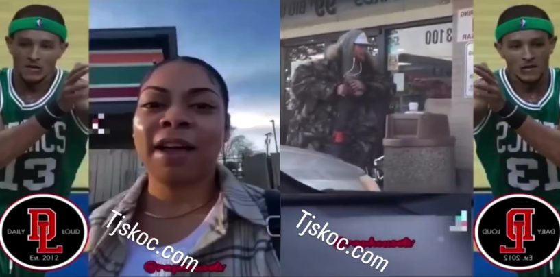 Black Woman Gleefully Reports Seeing Former NBA Player, Delonte West,  At 7 11 Having A Mental Break Down! (Video)