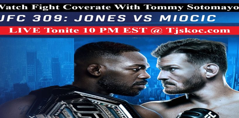 Come Watch Live Fight Coverage With Tommy Sotomayor! UFC 309: Jones Vs Miocic! (Live Broadcast)