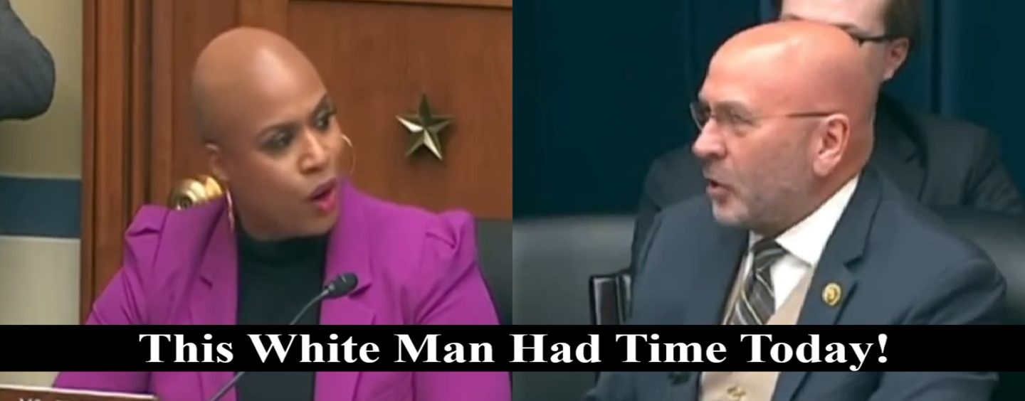 White MAGA Congressman Goes Off On Black Woman For Questioning Him Quoting MLK! Did He Go Too Far? (Video)